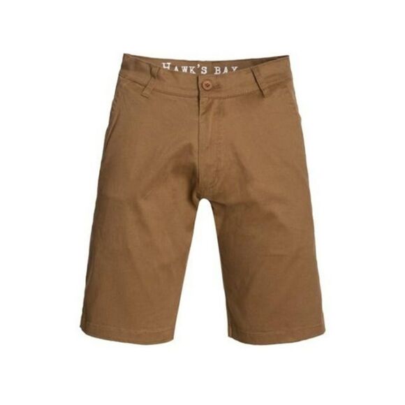 HAWKSBAY CHINO SHORTS Greenish Brown SIZE 34 NWT in packaging - Picture 1 of 5